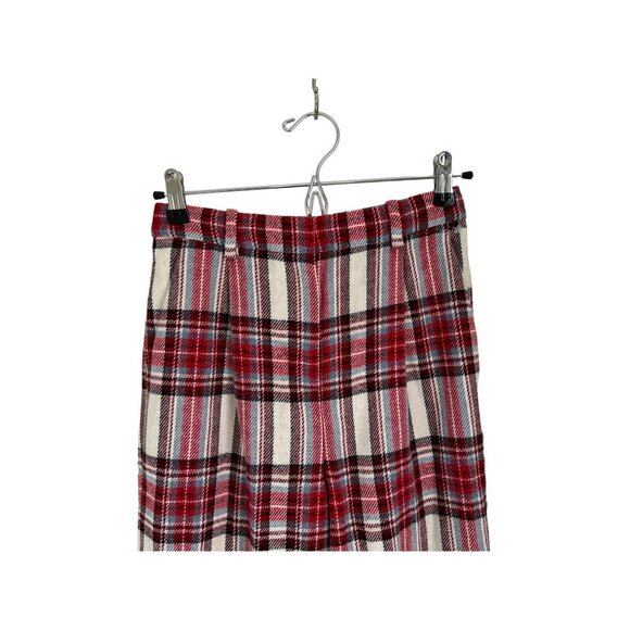J.CREW Nello Gori Italy Wool Fully Lined Plaid Pants Size 2P - Picture 3 of 9